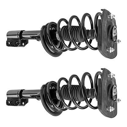 KAX Rear Strut & Coil Spring Assembly Set Driver & Passenger Sides Compatible with 04-05 08-13 Chevrolet Impala, 04-07 Pontiac Grand Prix, 14-16 Chevrolet Impala Limited, Replaces OE# 372471L/372471R - size: 04-05 08-13 Impala-Rear