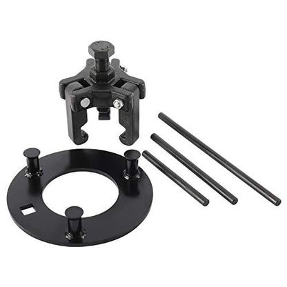 Harmonic Balancer Puller Set, Harmonic Damper Pulley Tool Compatible with Chevy Ford GM Mitsubishi