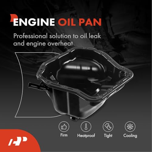 A-Premium Engine Oil Pan Sump with Drain Plug Compatible with Subaru Outback/Legacy 2006-2009, Forester 2006-2013, Impreza 2006-2014, WRX 2012-2016, WRX STI 2013-2020 & Saab 9-2X 2006, H4 2.5L Gas - style: Oil Pan Only