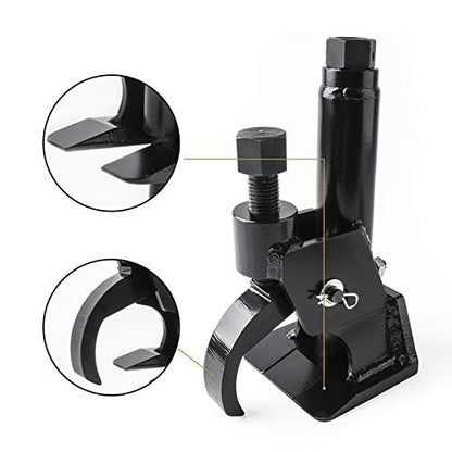 Manual Tire Bead Breaker Adjustable Hammer Tire Changer for ATV Tire Operation Tool Car Repair - color: Black