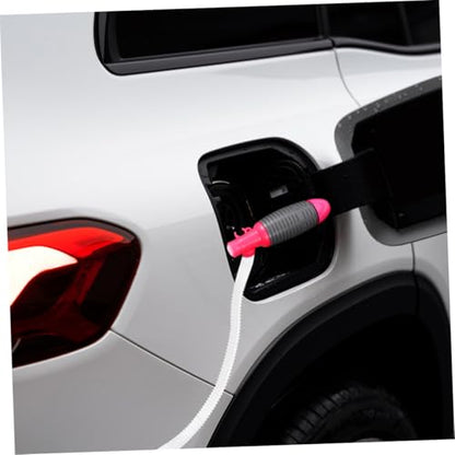 Happyyami Fuel Transfer Pump Kit 2 Pcs Manual Siphon Pump Hose for Oil and Water Heavy Duty Portable for Automotive and Home Use