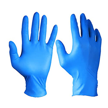 PEIPU Nitrile Disposable Gloves，Powder Free, Cleaning Service Gloves, Latex Free - size: Large (Pack of 100), style: 100 Pcs