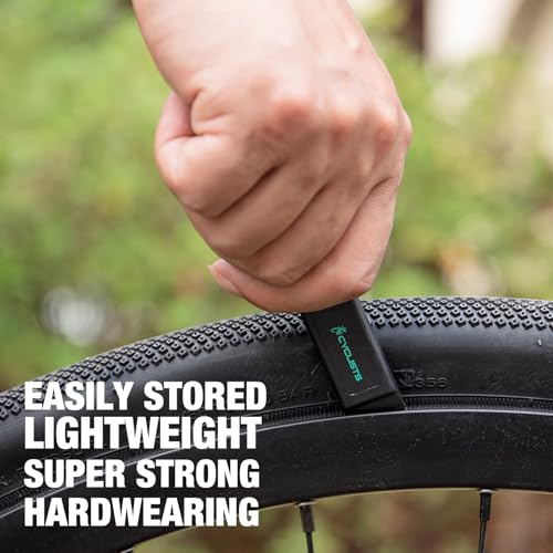 cyclists Bike Tire Lever – Bicycle Tire Levers Tool Set for Removal, Changing, and Repair, No-Scratch, Heavy-Duty for Road, Mountain & City Bikes