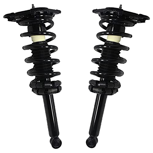 Detroit Axle - Rear Struts for 2000-2006 Nissan Sentra 2 Complete Struts w/Coil Spring 2001 2002 2003 2004 2005 Replacement Suspension - size: 171312 x2/PAIR