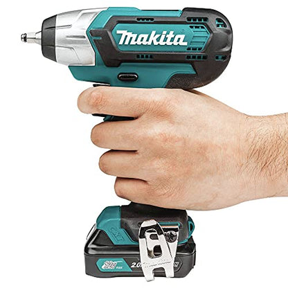 Makita WT04R1 12V max CXT® Lithium-Ion Cordless 1/4" Impact Wrench Kit (2.0Ah) - size: One Size