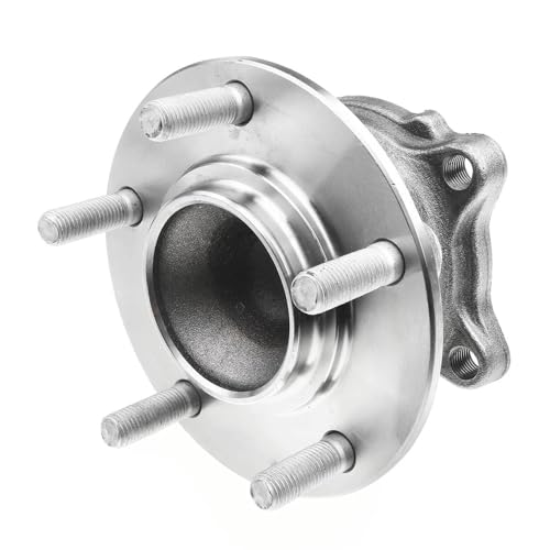 Detroit Axle - 2pc Rear Wheel Bearing and Hubs Assembly with 5-Lug for Mitsubishi Outlander 2007 2008 2009 2010 2011 2012, FWD Only, 512380 - style: 512380x2/Pair