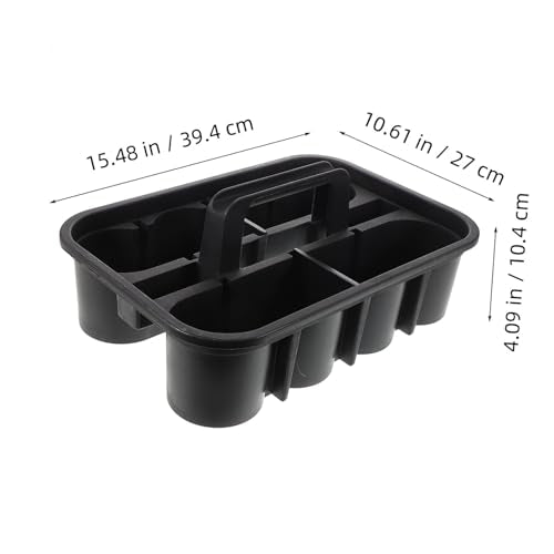 Healifty Dorm Laundry Rolling Bucket Car Cleaning Tool Storage Plastic Organizer Handle Versatile Use for Car Home and Hotel