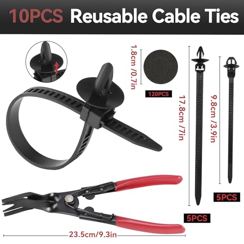 2080PCS Auto Retainer Clips Kit with Fastener Plier, Trim Removal Tools and 3-Layer Organizer Box, 33 Most Common Push Rivets for Car Bumper, Fender, Door Panel and Interior Repair - style: 2080pcs