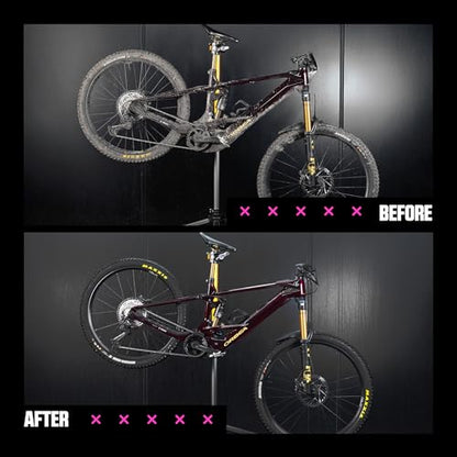 Muc-Off Nano Tech Bike Cleaner 1L | Biodegradable Formula, Safe on Carbon Fibre and All Surfaces | Breaks Down Dirt on a Molecular Level - size: 33.3 Fl Oz (Pack of 1)