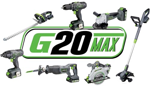Genesis 20V Brushless Impact Wrench 1/2" 3 Speed with Battery, Charger, 400 ft lbs, 540 N.M Max Torque (GLIW2012BH)
