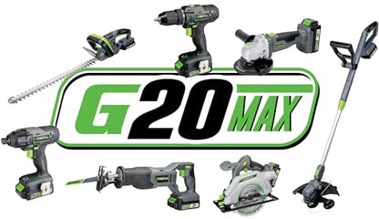 Genesis 20V Brushless Impact Wrench 1/2" 3 Speed with Battery, Charger, 400 ft lbs, 540 N.M Max Torque (GLIW2012BH)