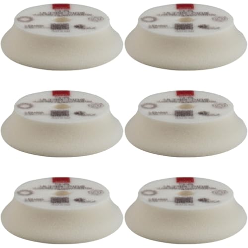 RUPES D-A Series 4" Orbital Foam Polishing Pads Bundle - Includes 6 Fine, 6 Ultra Fine and 6 Coarse Foam Pads - Tailored to Meet the Diverse Needs of Automotive Detailing