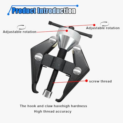 BDZMC Wiper Arm Removal Tool Kit, Adjustable Arm Bearing Remover, Battery Terminal Puller Tool, Windshield Wiper Arm Puller Remove Tools, Battery Terminal & Wiper Arm Repair Tools (2PCS) - size: 2PCS