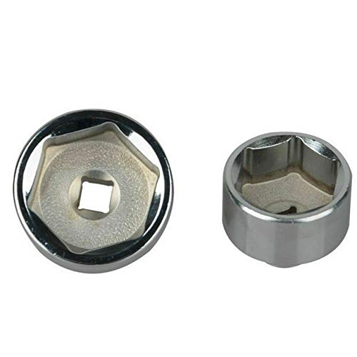 labwork 7 Pieces 3/8 Oil Filter Cap Wrench Socket Set Tool Kit 24mm to 38mm Replacement for BMW Mercedes