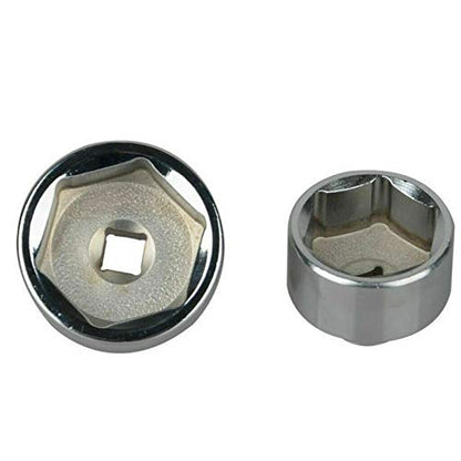 labwork 7 Pieces 3/8 Oil Filter Cap Wrench Socket Set Tool Kit 24mm to 38mm Replacement for BMW Mercedes