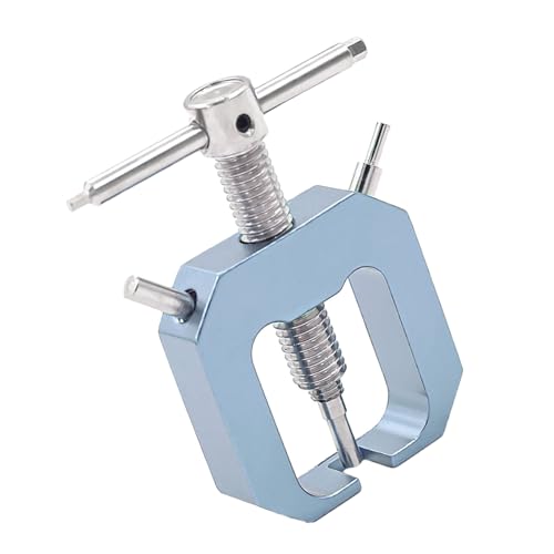 1/8 1/10 RC Motor Gear Puller Remover Universal Pinion Gear Tooth Extractor Repair Tool For 1:8 1:10 Scale Crawler Truck Car Upgrade Parts HSP HPI Axial SCX10 Traxxas RC4WD Redcat (Titanium) - color: Titanium