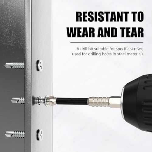 High-Magnetic Screwdriver Drill Bit Set,K5 Impact Resistant Non Slip Bit, Strong Magnetic Durability Screwdriver Drill Bit Set,6Pcs/Set - 25/50/65/70/90/150mm (2Set-12pcs) - color: 2Set-12pcs