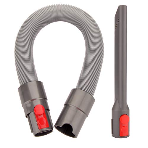 Fullclean Extension Hose and Crevice Tool Compatible with Dyson Gen5 V15 V15s V12 V11 V10 V7 V8 V9 Absolute Detect Torque Drive Cyclone Cordless Handheld Vacuum Cleaner - size: K:Extension Hose+Crevice Tool
