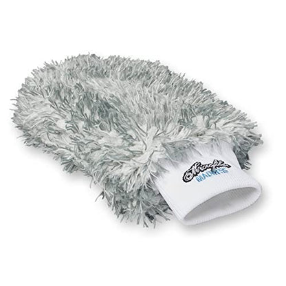 IncrediFlair Car Wash Mitt – Premium Microfiber Wash Mitt for Cars, Made in Germany, Scratch-Free Cleaning - size: 9" x 6"