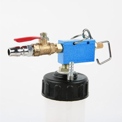 Pneumatic Siphon Pump - 185cm Pumping Muscle Fatigue Alleviation, Pneumatic Brake caliperEvacuator Tank, Transparent Graduated Polyurethanes Tube | Fluid Extractor Automotive for Workshop & Garage