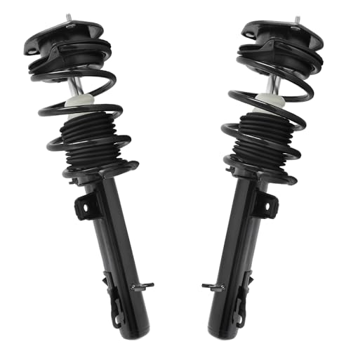 Detroit Axle - 2 Front Struts for 2007-2015 Mini Cooper without Sport Package - size: 11957_11958/Pair