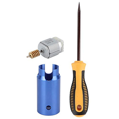 aqxreight Ignition Lock Dowel Pin Removal Tool Kit Fit for W24 Steering Wheel Lock Electric Motor