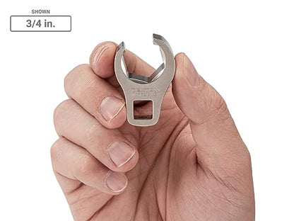 TEKTON 3/8 Inch Drive Flare Nut Crowfoot Wrench Set, 14-Piece | WCF90121 - size: 14-Piece (5/16-1-1/16 in.), style: Wrenches Only