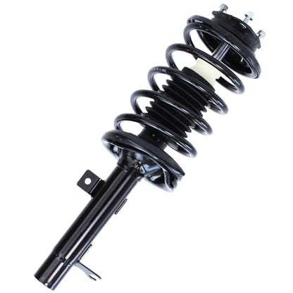 Detroit Axle - Front Struts Kit for Ford 2000-2004 Focus 2 Struts with Coil | Spring 2 Lower Control Arms with Ball Joints 2001 2002 2003 Replacement Suspension Kit - size: 4CQ42852/Big Kit