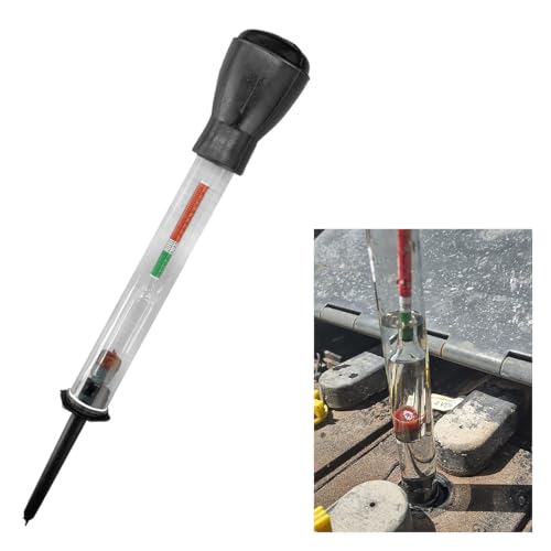 Car Battery Density Tester, Precision Automotive Batteries Electrolyte Hydrometer, Vehicle Batteries Fast Detection and Repairing Tool for Golf Cart, Deep Cycle Battery (1PC) - size: 1PC
