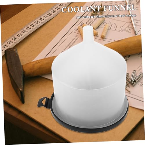 PRETYZOOM 1set Coolant Filling Kit Spill Radiator Funnel for Coolant Flush and Overflow Prevention Compatible Various Car Models