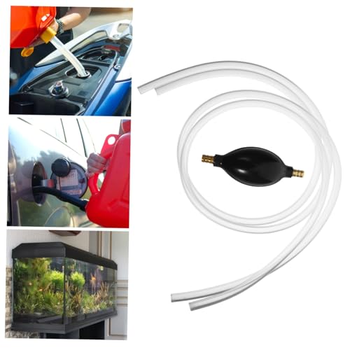 MAGICLULU Pinch The Diversion Tube by Hand Car Gasoline Siphon Pipe Pump Liquid Sucker Gas Siphon Hose Water Siphon Siphon Gas Siphon Kit Siphon Hose for Gasoline Plastic