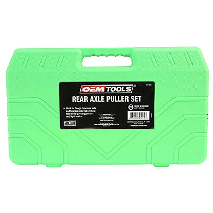 OEMTOOLS 27202 Rear Axle Puller Set | Pull Rear Axle & Bearing for Axle Replacement & Repair | Slide-Hammer Powered for Extra Pull, Works When Other Tools Don’t | Includes Instructions & Carrying Case - style: Rear Axle Puller Set