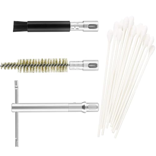Injector Bore Cleaning Brush & Swab Kit EN-47909 for 6.6L Duramax Diesel Engines Cylinder Sleeve/Injector Sleeve Cleaning Brush Kit