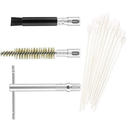 Injector Bore Cleaning Brush & Swab Kit EN-47909 for 6.6L Duramax Diesel Engines Cylinder Sleeve/Injector Sleeve Cleaning Brush Kit
