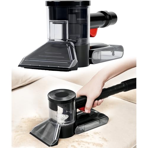 Sub Surface Carpet Extraction Vacuum Attachments for Water Wet Extractor Vac Cleaners, Stain Remover Deep Cleaning Rug Shampooer Tools for Sofa, Rug, Car Seats – Spray & Extract Stains Easily