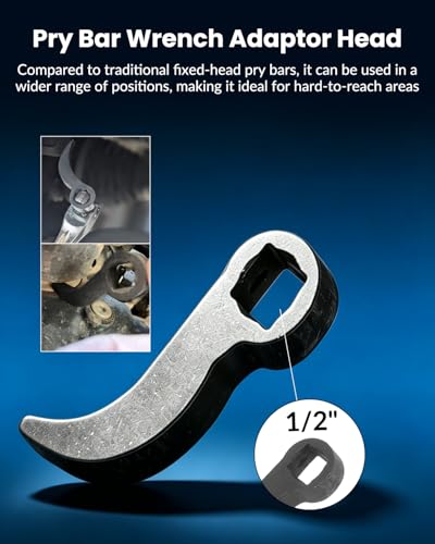 DPTOOL Inner CV Axle Puller Tool with 10 Pounds Heavy Duty Slide Hammer | Front Wheel Drive Axle Half Shaft Removal Kit with 48mm and 63mm CV Joint Fork Automobile Ball Joint Removal Tool - size: 18PC
