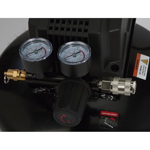 Ironton Oil-Free Pancake Air Compressor, 0.3 HP, 3 Gallons, 110 PSI