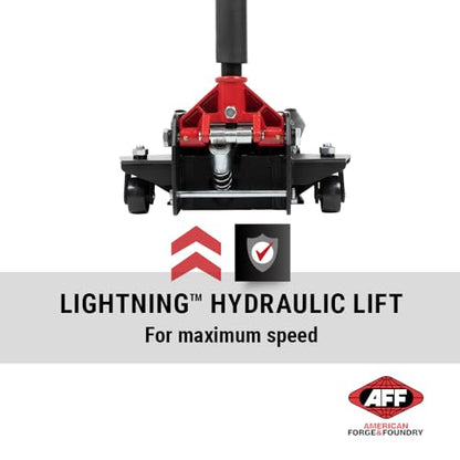 AFF 3.5 Ton Floor Jack - Lightning Lift Hydraulic Car Jack - Super Duty - style: Super Duty