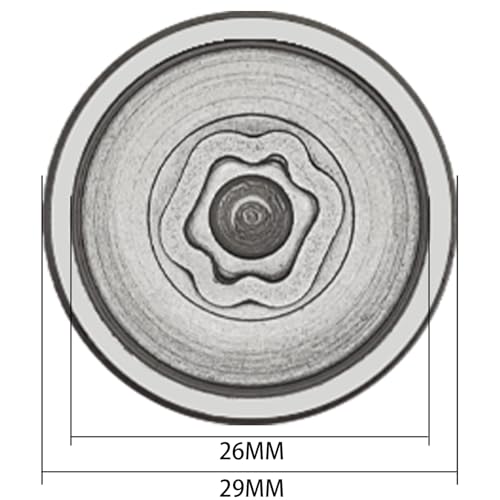 071 Wheel Locking Nut Key for BMW Mini, Socket (OD 29mm-ID 26mm) | Wheel Lock Nut Socket Adapter, Anti-Theft Lug Nut Removal Tool, Anti-Theft Screw Remover, Repair Tool, Tyre Fitting, garage - size: Socket 071