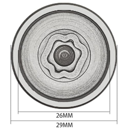 071 Wheel Locking Nut Key for BMW Mini, Socket (OD 29mm-ID 26mm) | Wheel Lock Nut Socket Adapter, Anti-Theft Lug Nut Removal Tool, Anti-Theft Screw Remover, Repair Tool, Tyre Fitting, garage - size: Socket 071