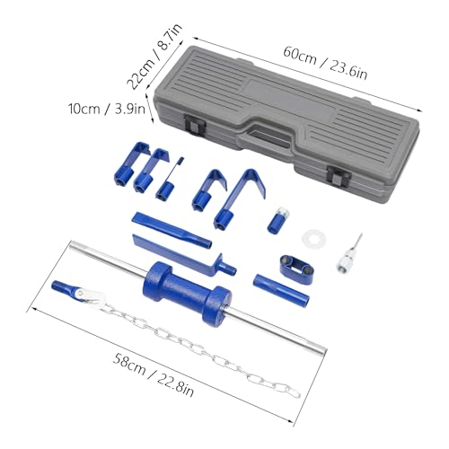 Professional Slide Hammer Dent Puller Kit, Auto Body Repair Tool Set for Car Door, Bumper, Fender, with Toolbox