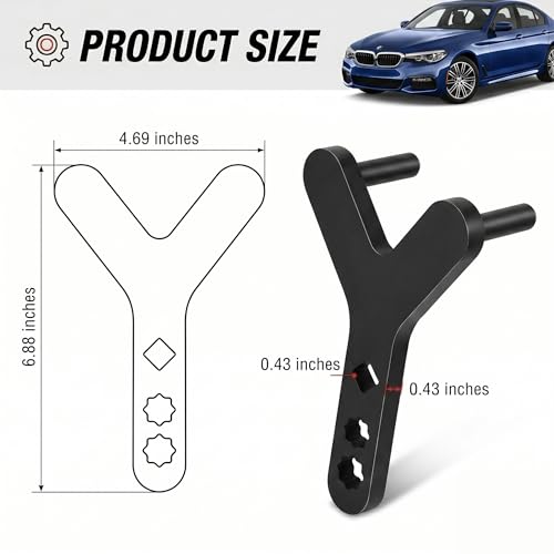 Lower Control Arm Prying Tool Compatible with 1/2" Drive Breaker Bar, Heavy Duty Ball Joint Separator for FWD Import Cars, Suspension Bushing Removal Specialist Tool, Forged Alloy Steel - size: 1PCS