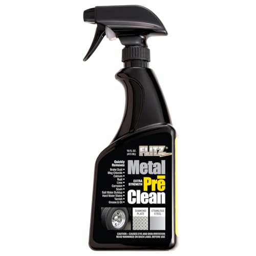FLITZ Mason Maggio Racing Bundle - USA-Made Car Cleaning Kit - Includes 1lb Polish, 32oz Sealant, 16oz Metal Pre-Clean, 2 Buff Balls, & 4 Microfiber Cloths - Professional Car Detailing Kit to Restore - style: Mason Maggio Kit