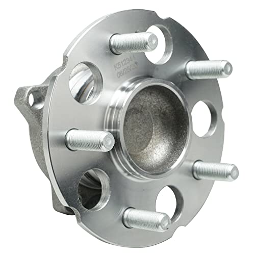 Detroit Axle - FWD Pair Rear Wheel Bearing and Hub Assembly for Honda CR-V 2007-2011, Crosstour 2012-2015, Accord Crosstour 2010-2011, 5-Lug w/ABS - style: 512344 x2/Pair
