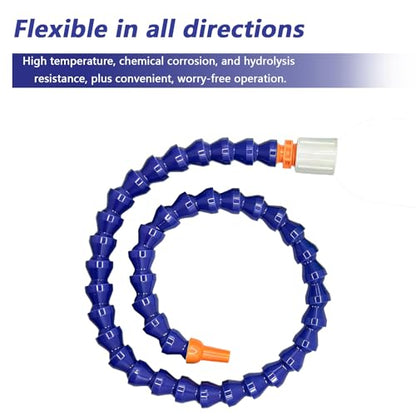 36" Bendable Long Funnel Flexible Funnel for Engine Oil Transmission Fluid | bendable hose funnel with wide spill-proof mouth, oil-resistant plastic for car engine oil, coolant & transmission fluid