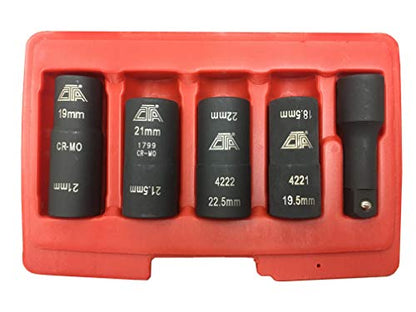 CTA Tools 1463 Flip Socket Set (5 Piece), 1 Pack - size: 22mm X 24mm