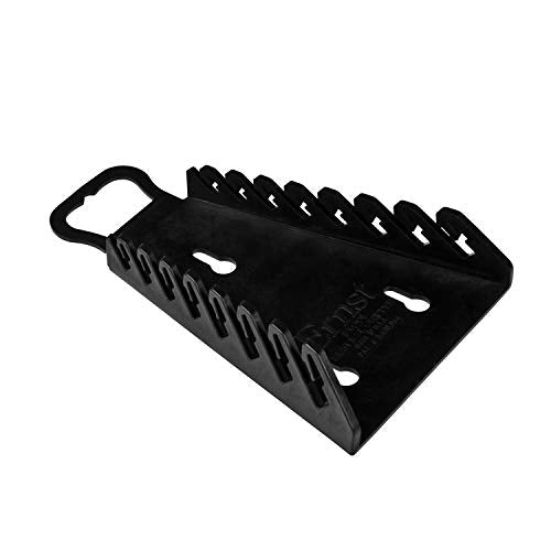 Ernst Manufacturing Gripper Reverse Wrench Organizer, 8 Tool, Black - color: Black, size: 8 Tool, style: Reverse
