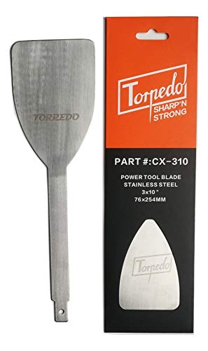 TORPEDO Windshield Express Removal Blade Autoglass Tool, for -, 3 X 10in, 3 X 12in, 3 X 14in (3 x 10) - size: 3 x 10