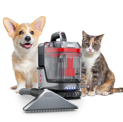 Hoover ONEPWR CleanSlate Cordless Portable Carpet + Upholstery Spot Cleaner Machine, Powerful Suction, Versatile Tools, Car and Auto Detailer, Pair with Hoover Spot & Upholstery Cleaner Solution - style: CleanSlate Cordless