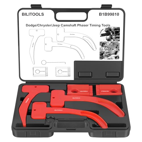 BILITOOLS 3.6 Pentastar Timing Tool Kit, Cam Phaser Locking Tool | Chrysler 3.6 Timing Tool Kit. Fits Dodge Ram, Jeep Grand Cherokee Wrangler. Replaces OEM 10200A/10202A/10369A.